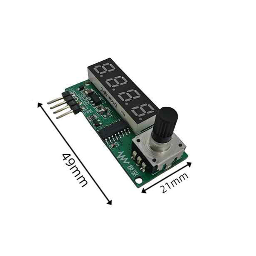 3.3-30V PWM Frequency Duty Cycle 10HZ-150KHZ Adjustable Digital Display Module