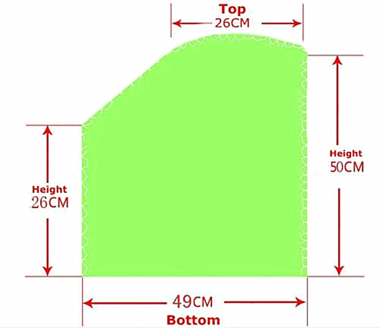 Microscope Plastic Dust Cover PVC PE Storage Dust-proof Cover Protective Pouch
