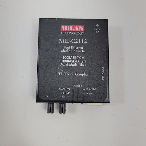 Milan Technology MIL-C2112 Fast Ethernet Media Converter