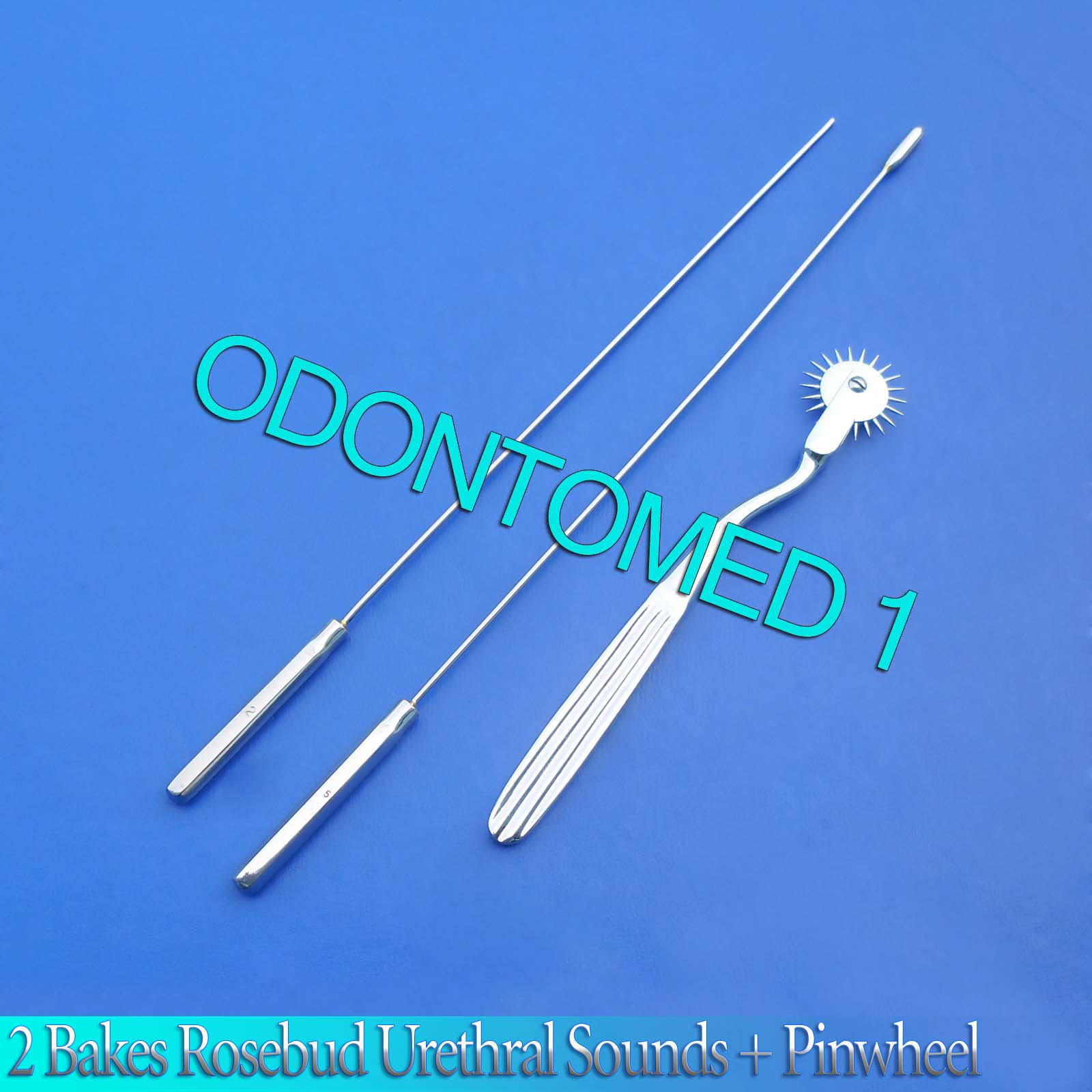2 Pcs Bakes Rosebud Sounds 2mm+5mm,Pinwheel