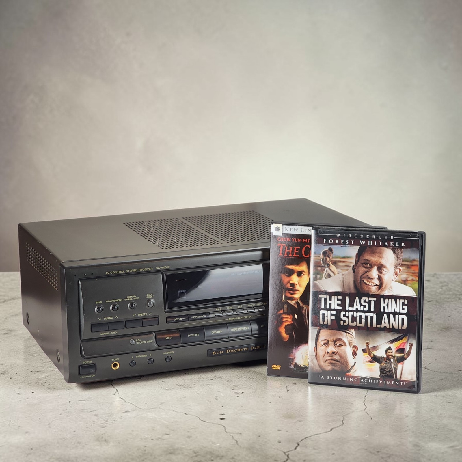 FOR PARTS Technics SA-AX610 AV  Stereo Receiver Home Theater 5.1 Channel +Gifts