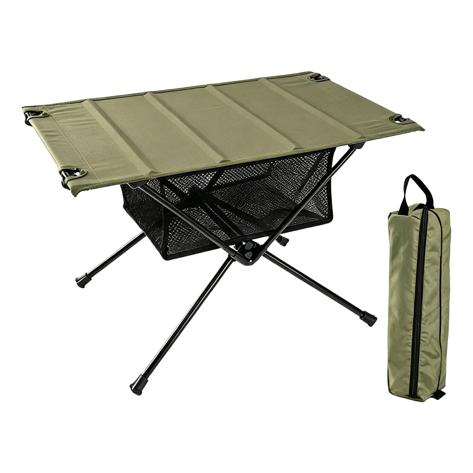 Foldable Camping Table, Outdoor Portable Picnic Table For 1–2 People