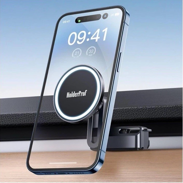Tesla Phone Mount【Strongest Magnet Power】MagSafe Car Mount for Tesla Model 3
