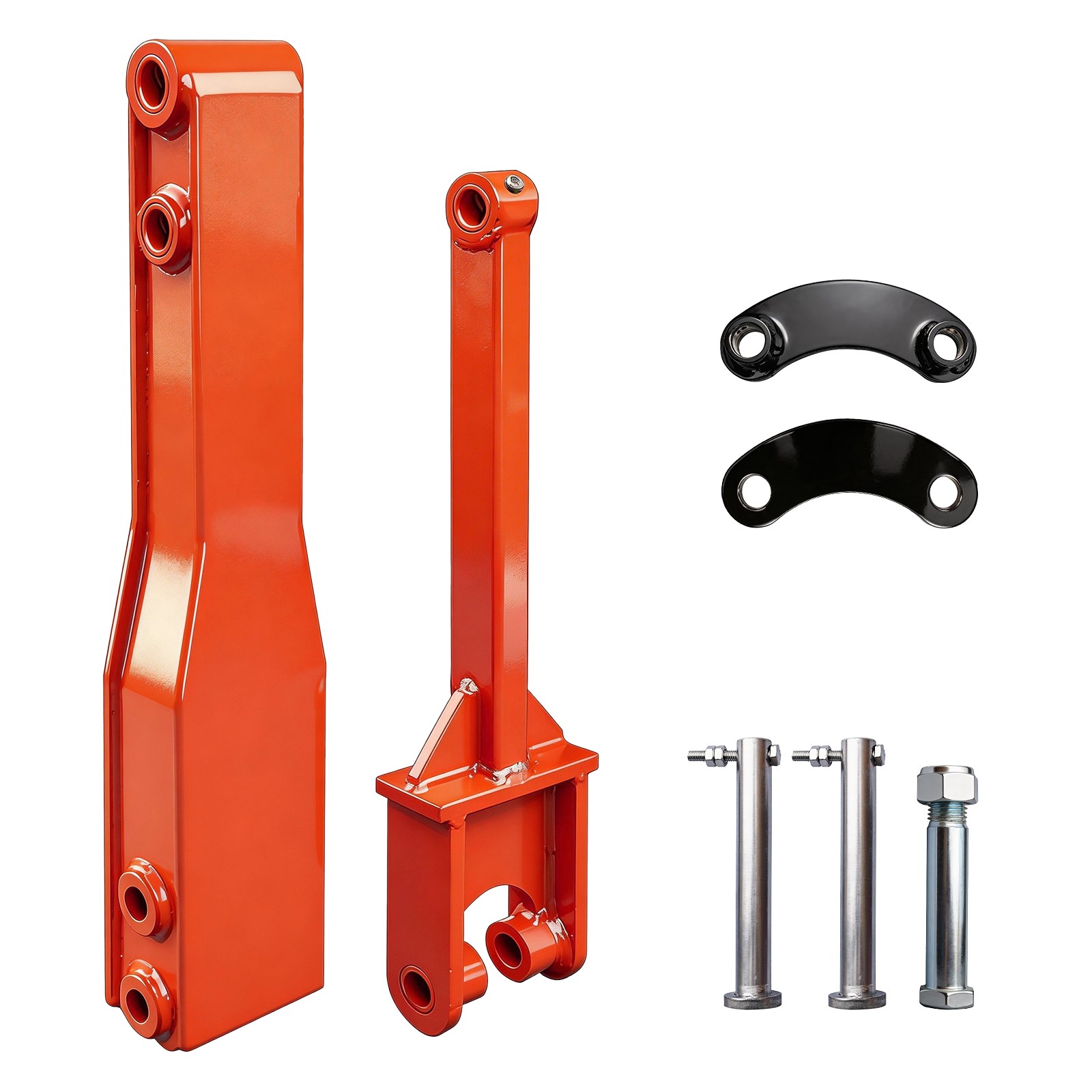 Excavator arm extension kit for mini excavators weighing between 0.8 and 2 tonne