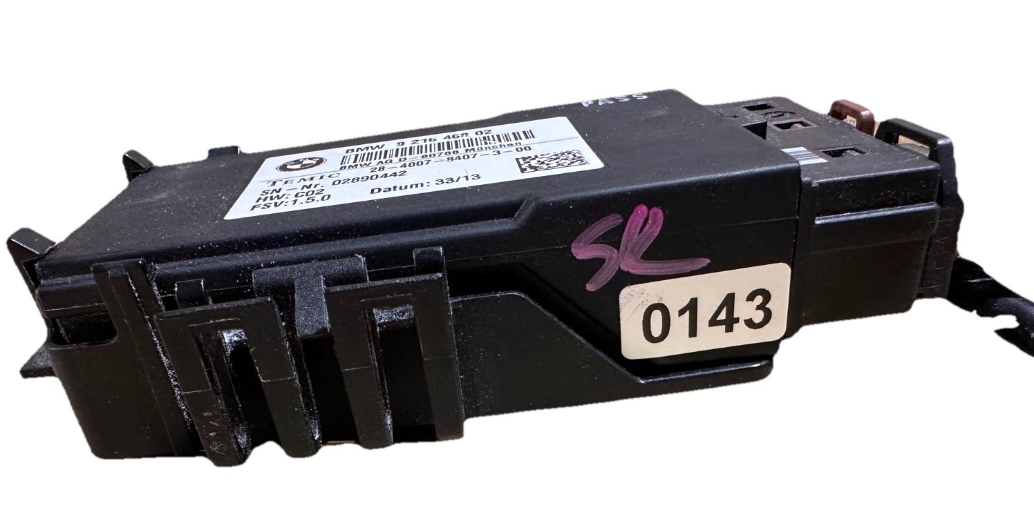 2012-2016 BMW GT 328i F30 Heated Seat Control Module 921646802. OEM .