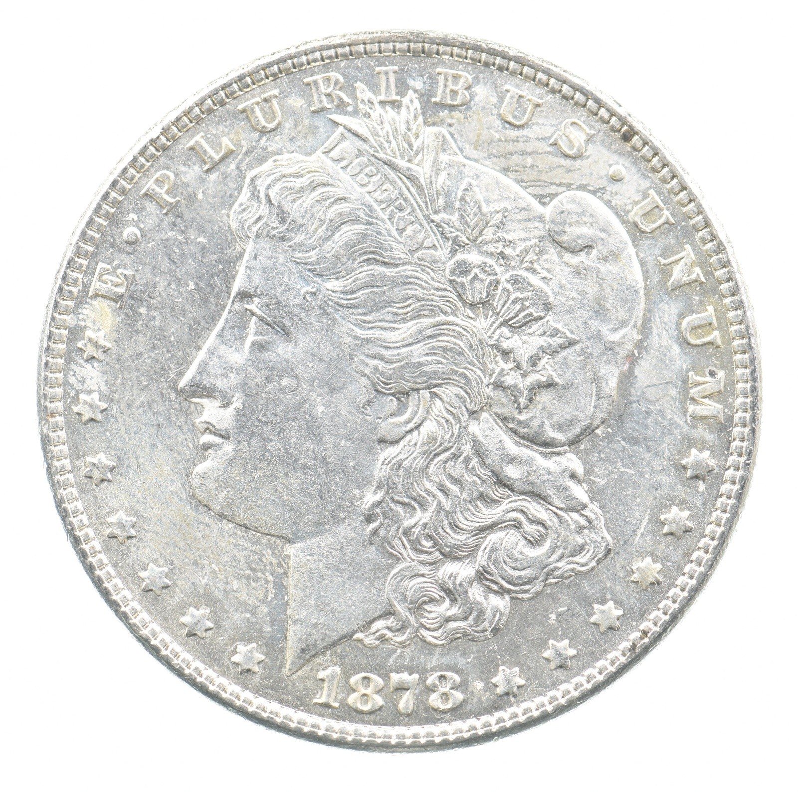 1878 Morgan Silver Dollar 7/8 TF *3345