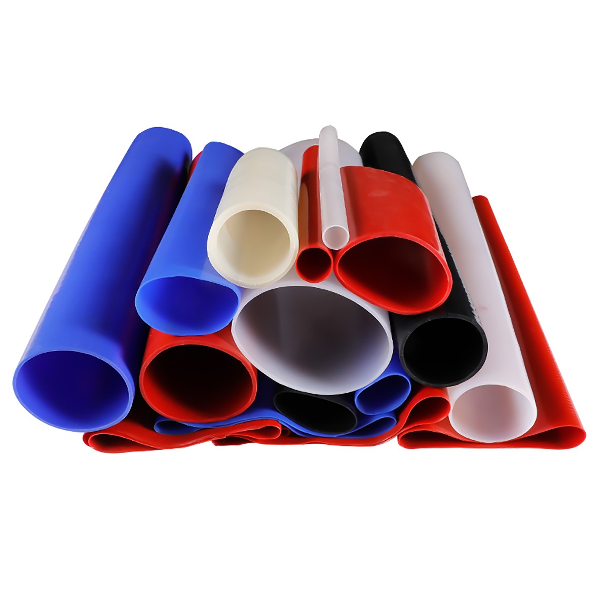 Silicone Hose Tubing Large Calibre Flexible Tube ID 20mm-1000mm High Temp 300℃