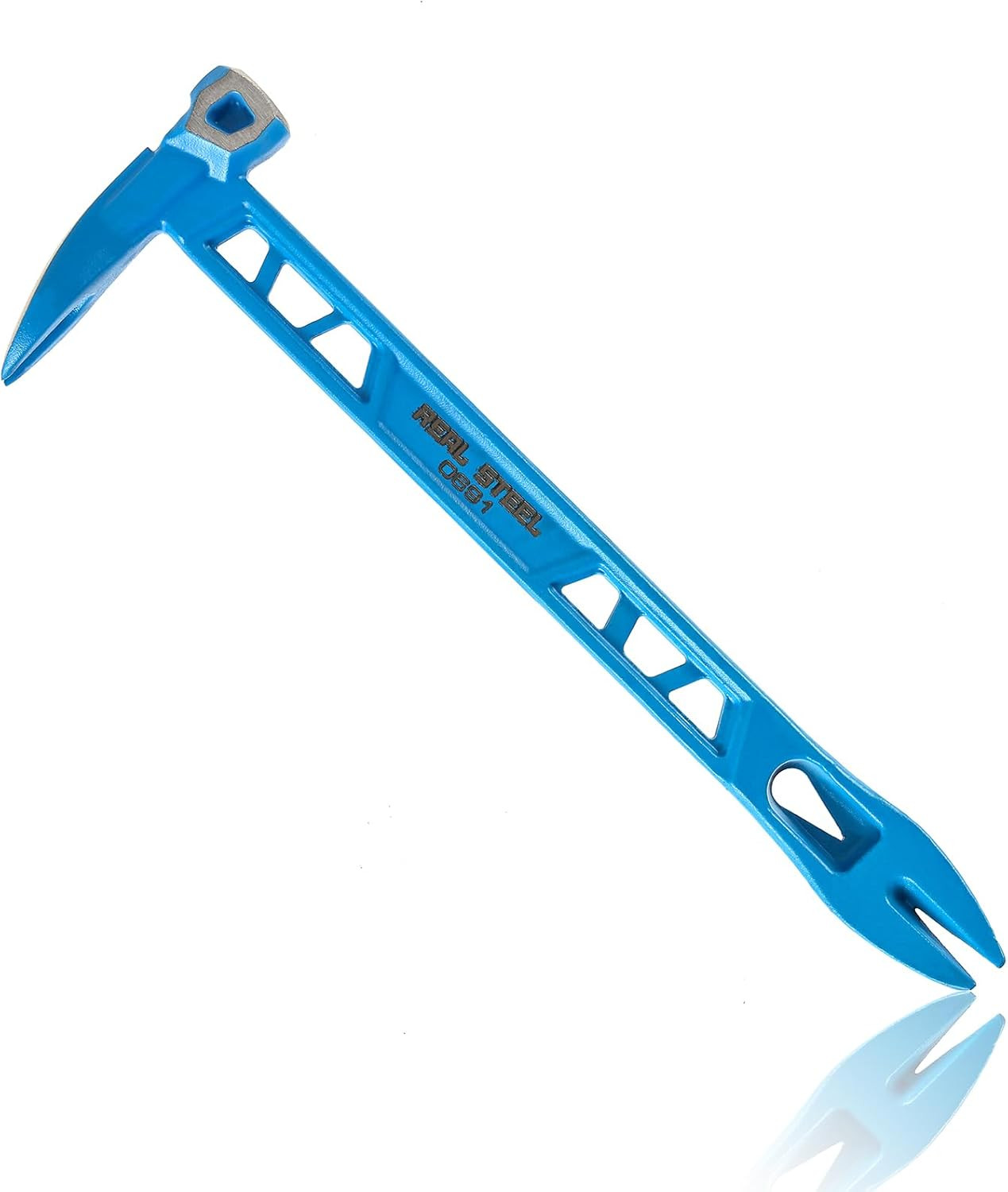 10" Double Ended Nail Puller Cats Paw Pry Bar Construction (0691)