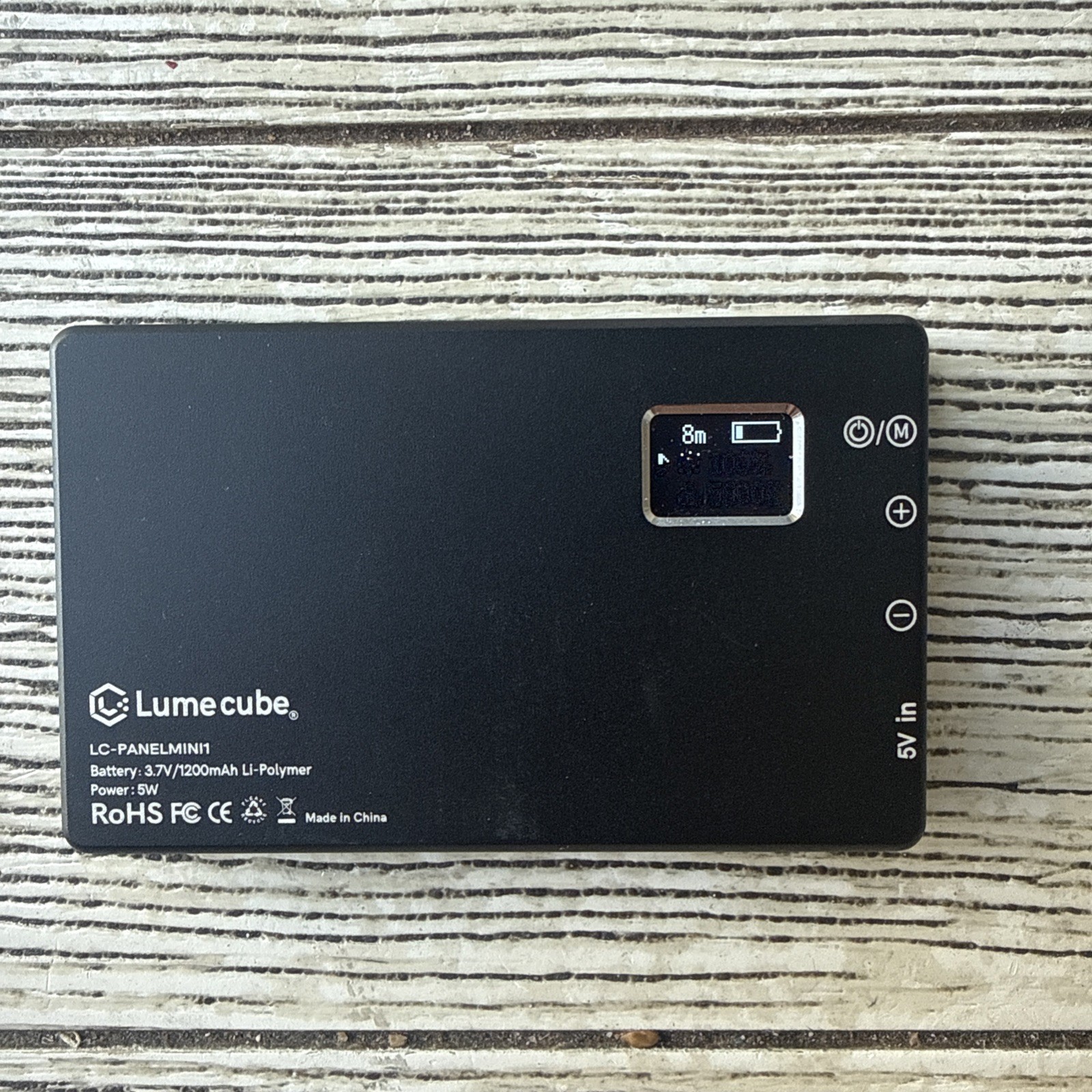 Lume Cube LC-PANELMINI1 5W Bicolor Panel Mini LED - USB C Mini Light Panel