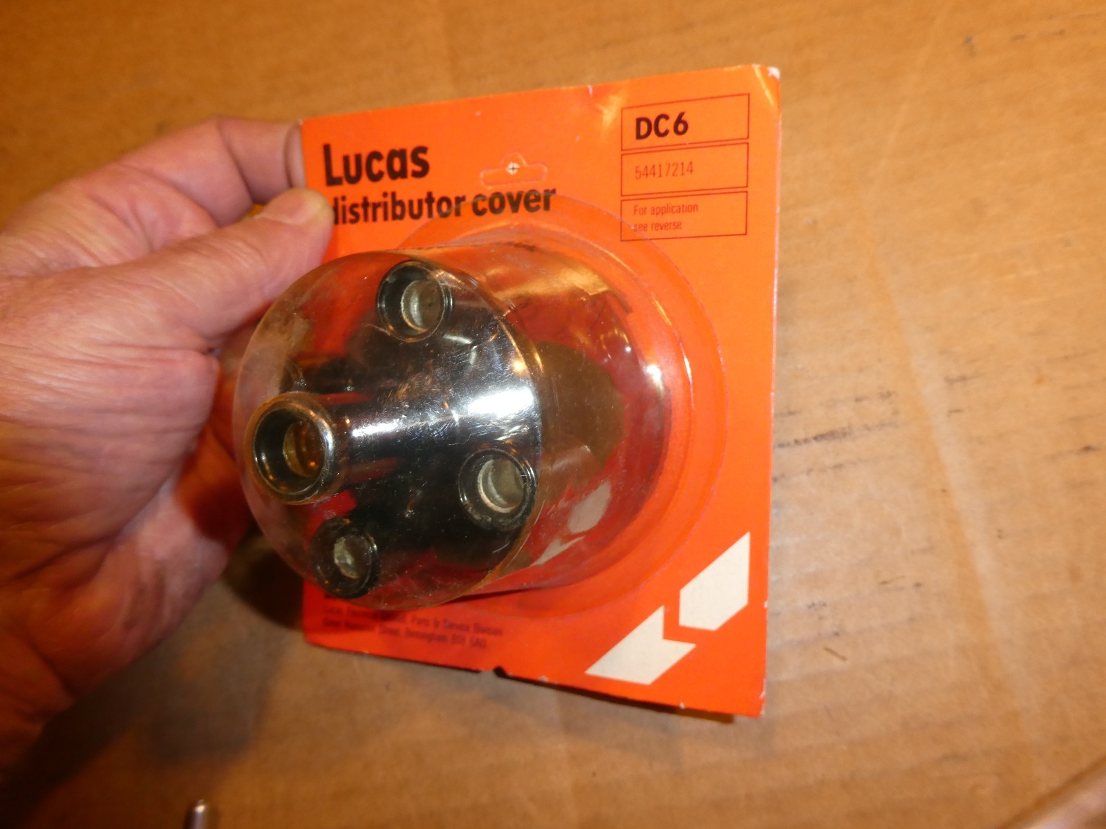 Triumph Rover Lotus Jensen MG Sunbeam Austin Riley Distributor Cap Lucas DC6
