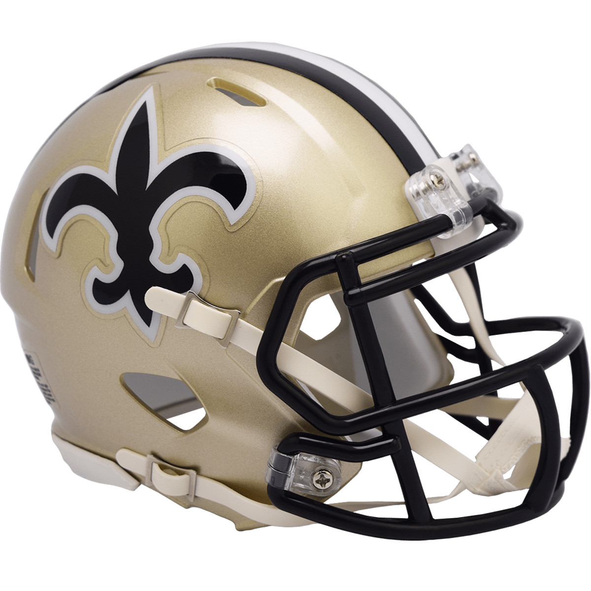 New Orleans Saints 1976-1999 Throwback Riddell NFL Speed Mini Helmet