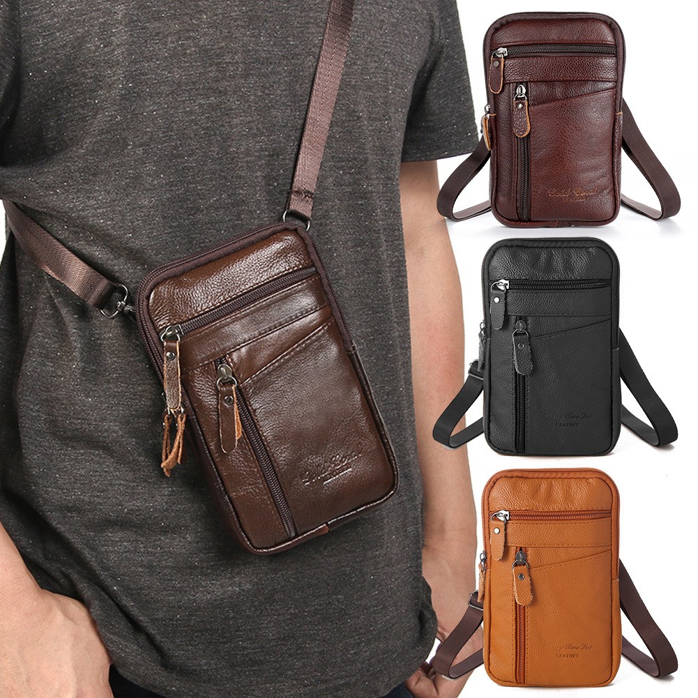 Stylish Crossbody Bag- Multiple Zippered Pockets for Travel & Outdoor Activities