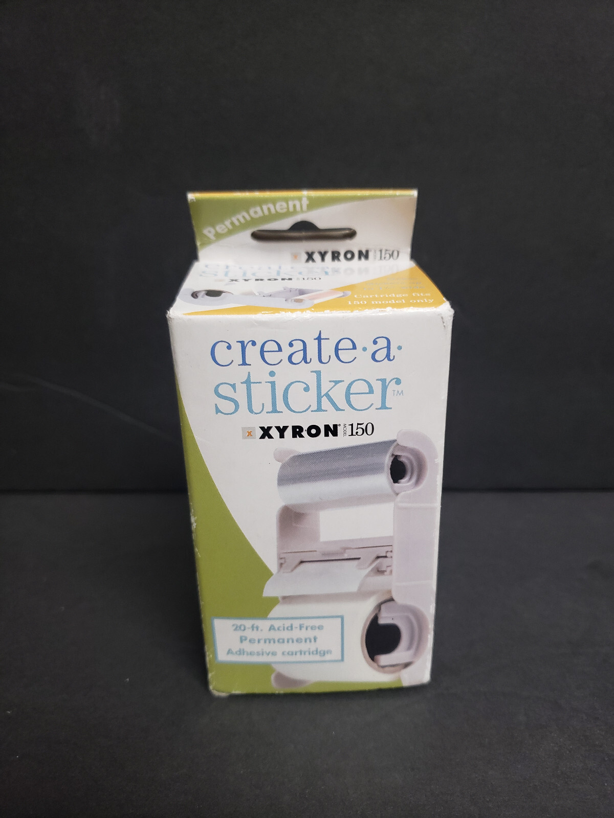 XRON 150 Create a sticker cartridge Permanent Adhesive 20 ft roll in box model X