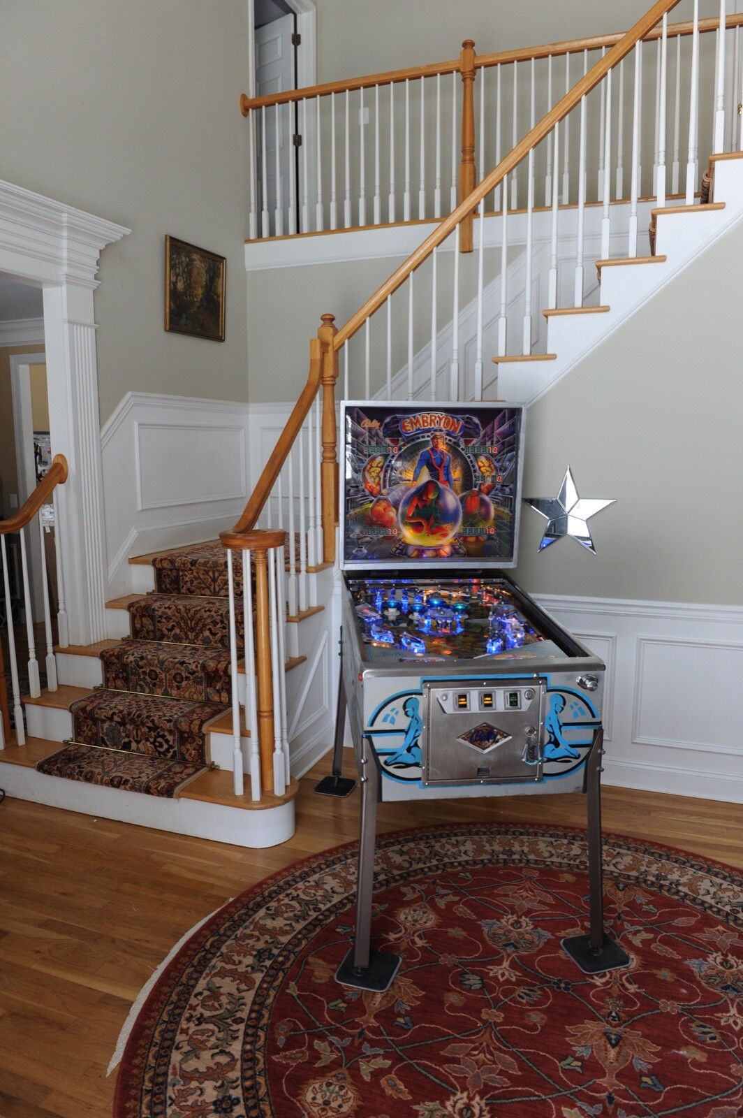 Embryon Pinball machine  1980 by Bally. Widebody collectors favorite!