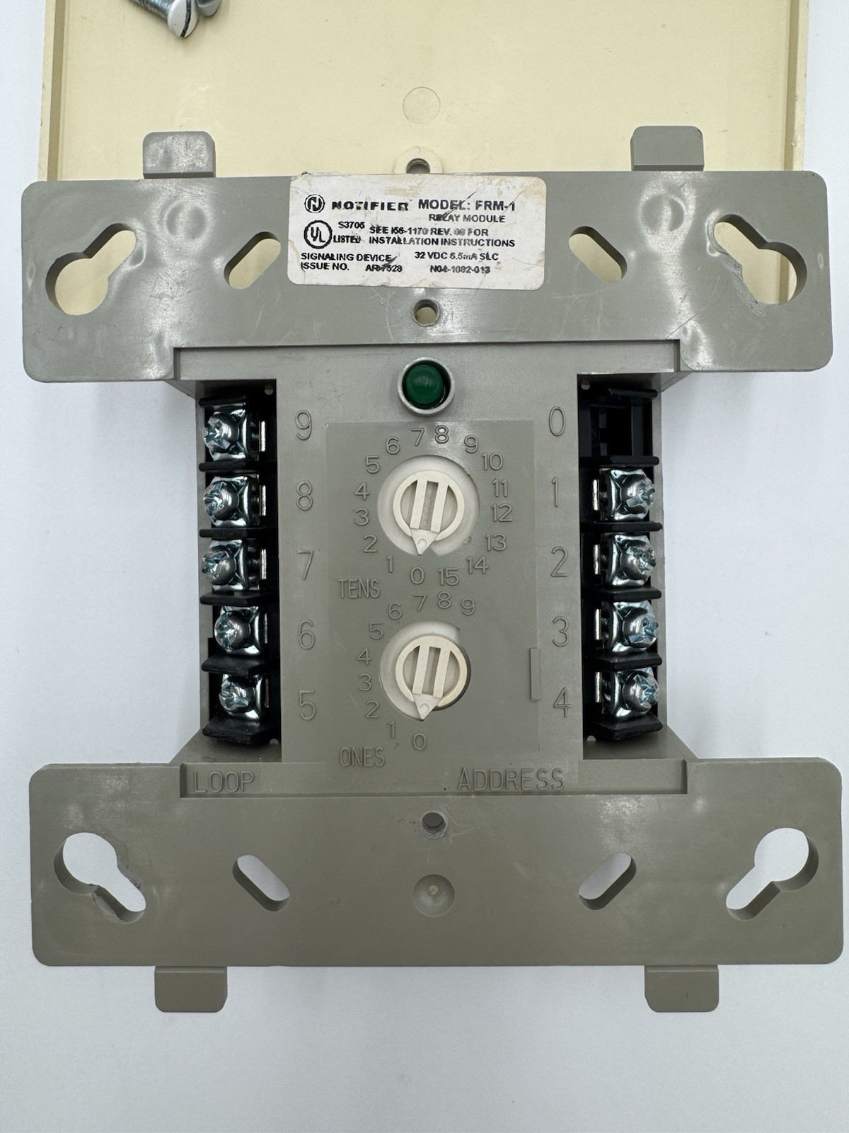 Notifier FRM-1 Addressable Relay Module