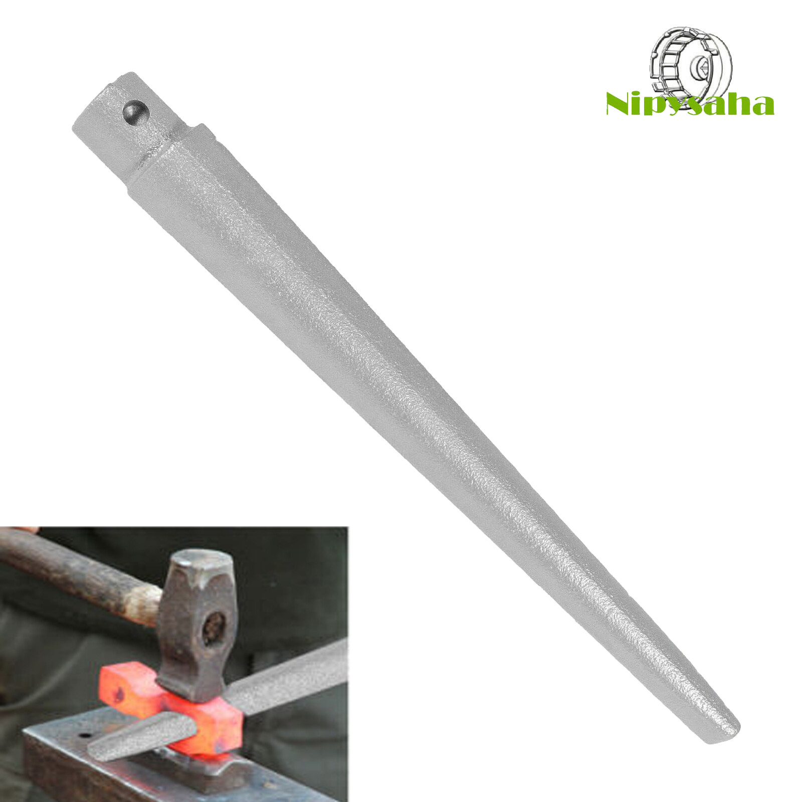 Blacksmith Drift Tools/Mandrel Blacksmith Tool Blacksmithing Tomahawk Eye Drift