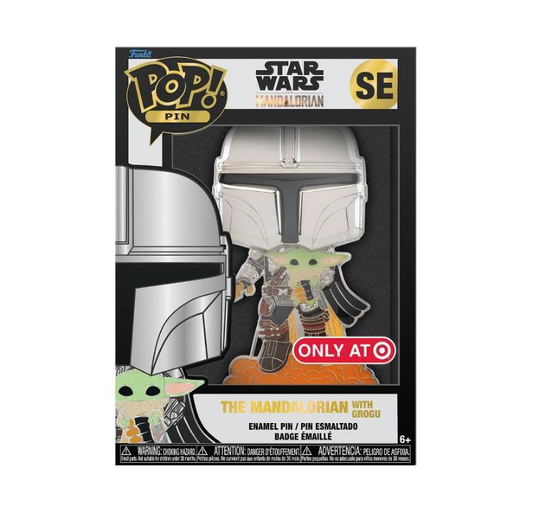 Funko POP! Pins: Star Wars The Mandalorian "The Mandalorian with Grogu"