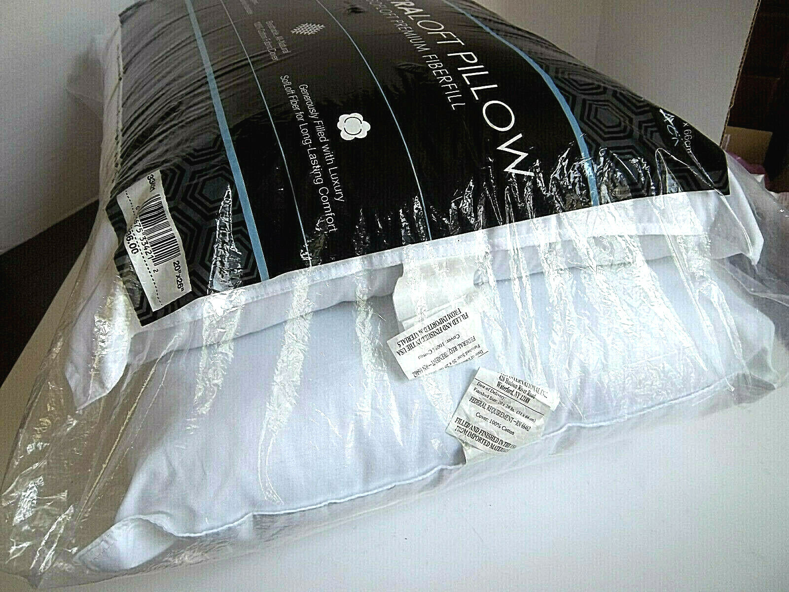 SensorPedic 2-Pack UltraLoft SofLoft Bed Pillow Pillows Standard Size 20x26
