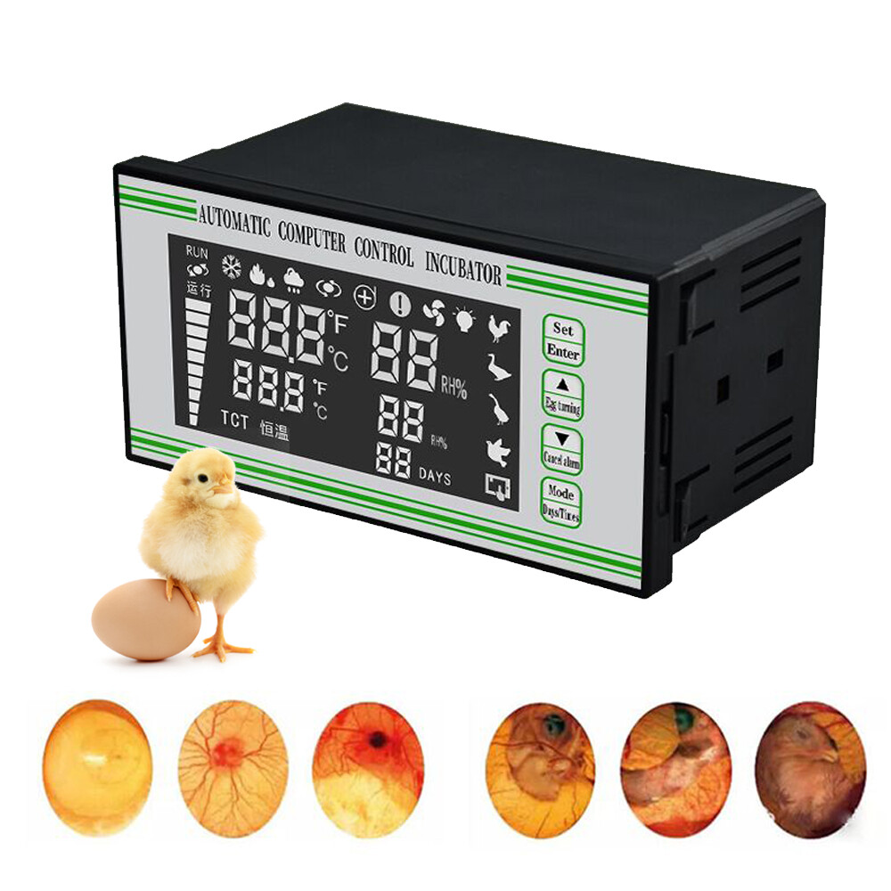 Automatic Egg Incubator Controller XM-18S Thermostat Temperature Humidity Sensor