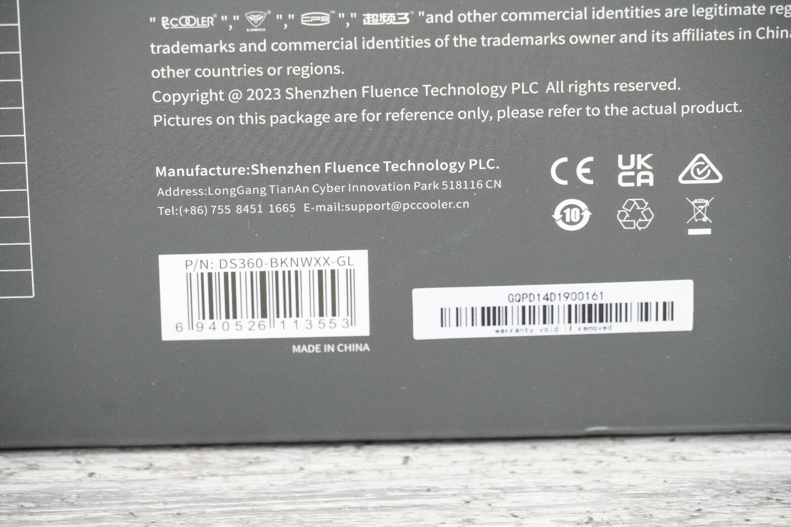 PCCOOLER CPS DS360 AIO Liquid CPU Cooler Liquid Cooling
