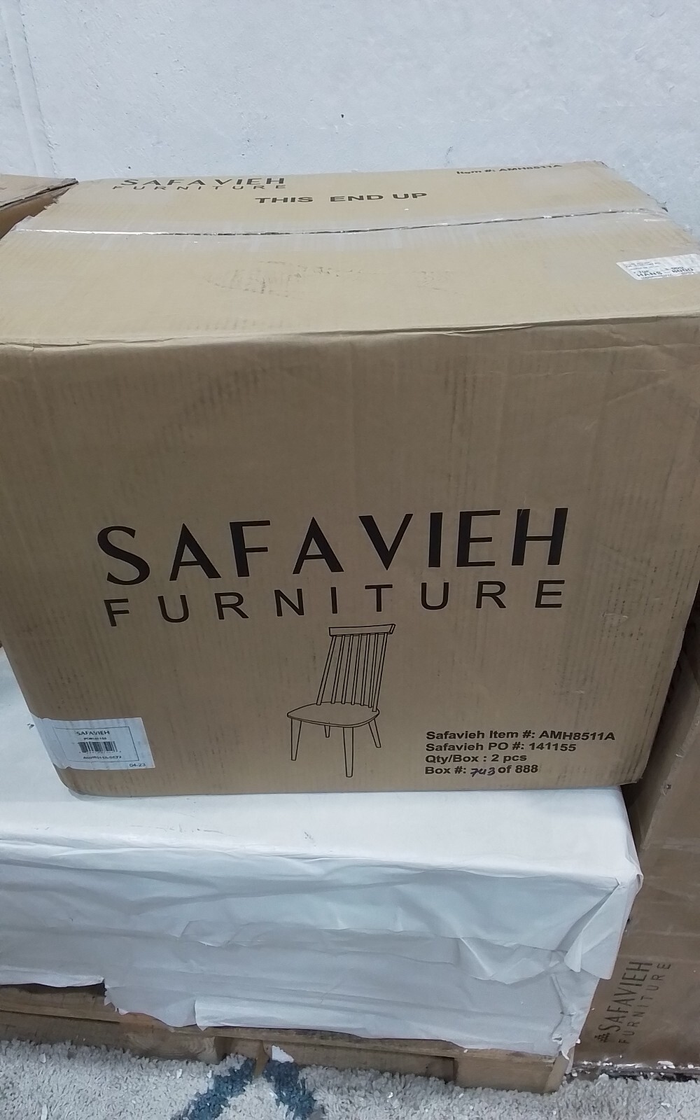Safavieh BURRIS SIDE CHAIR, Reduced Price 2172753787 AMH8511A