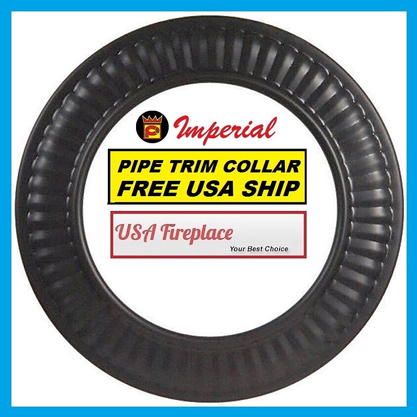 IMPERIAL - BM0226 Black Steel Collar, 4" Inside Diameter - FREE USA SHIPPING!