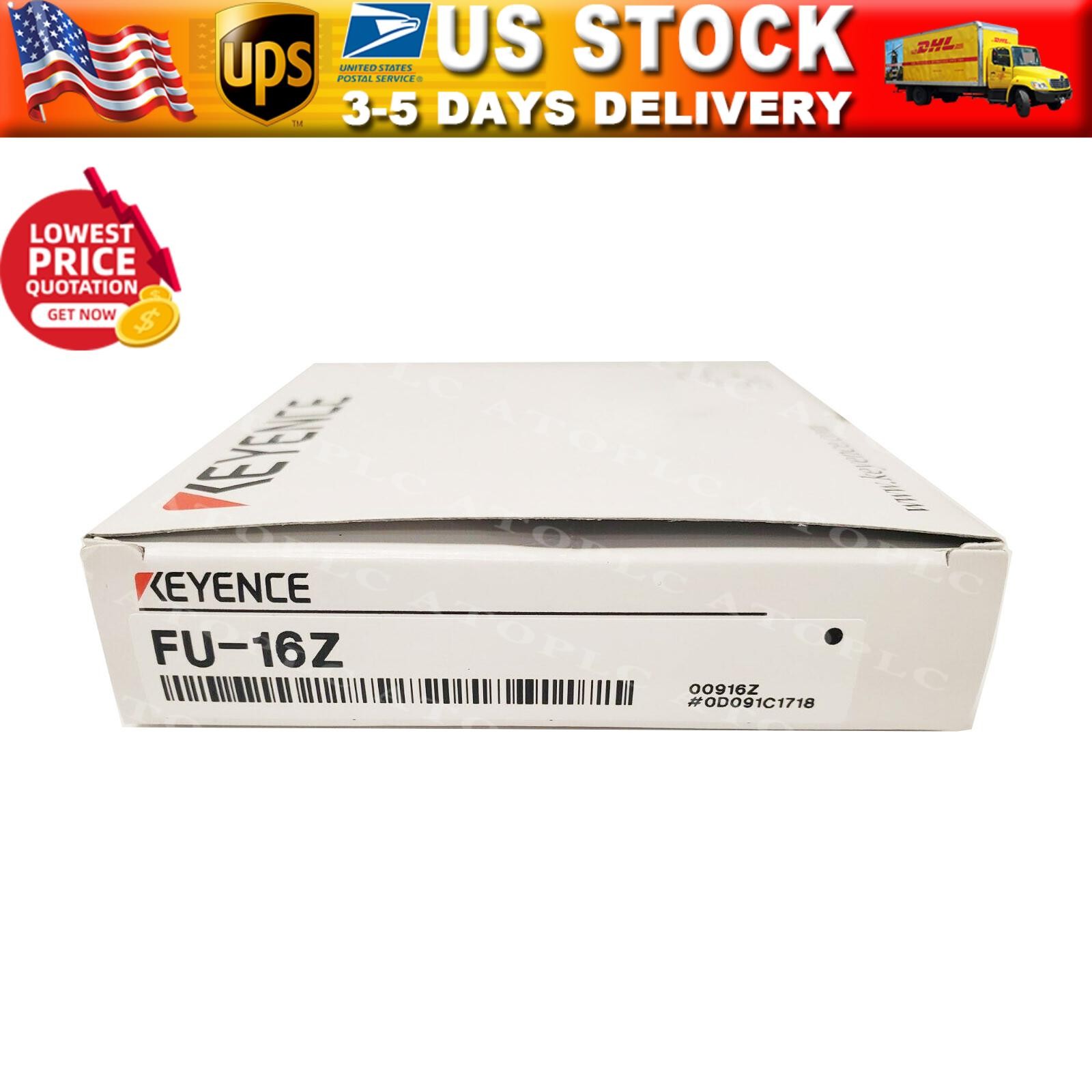 KEYENCE FU-16Z Fiber Optic Sensors FU16Z New In Box One Free Shipping