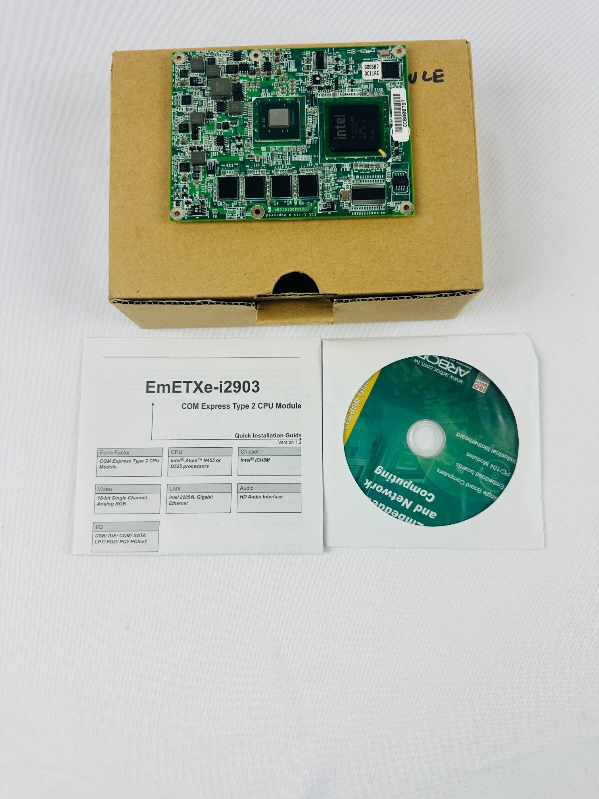 Arbor Technology EmETXe-i2903-N4 COM Express Type 2 CPU Module