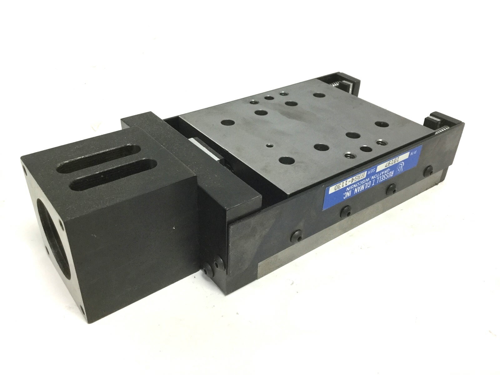 Gilman Linear Motion 10197 Precision Linear Stage, Travel: 25.25mm, 2.57mm/Turn
