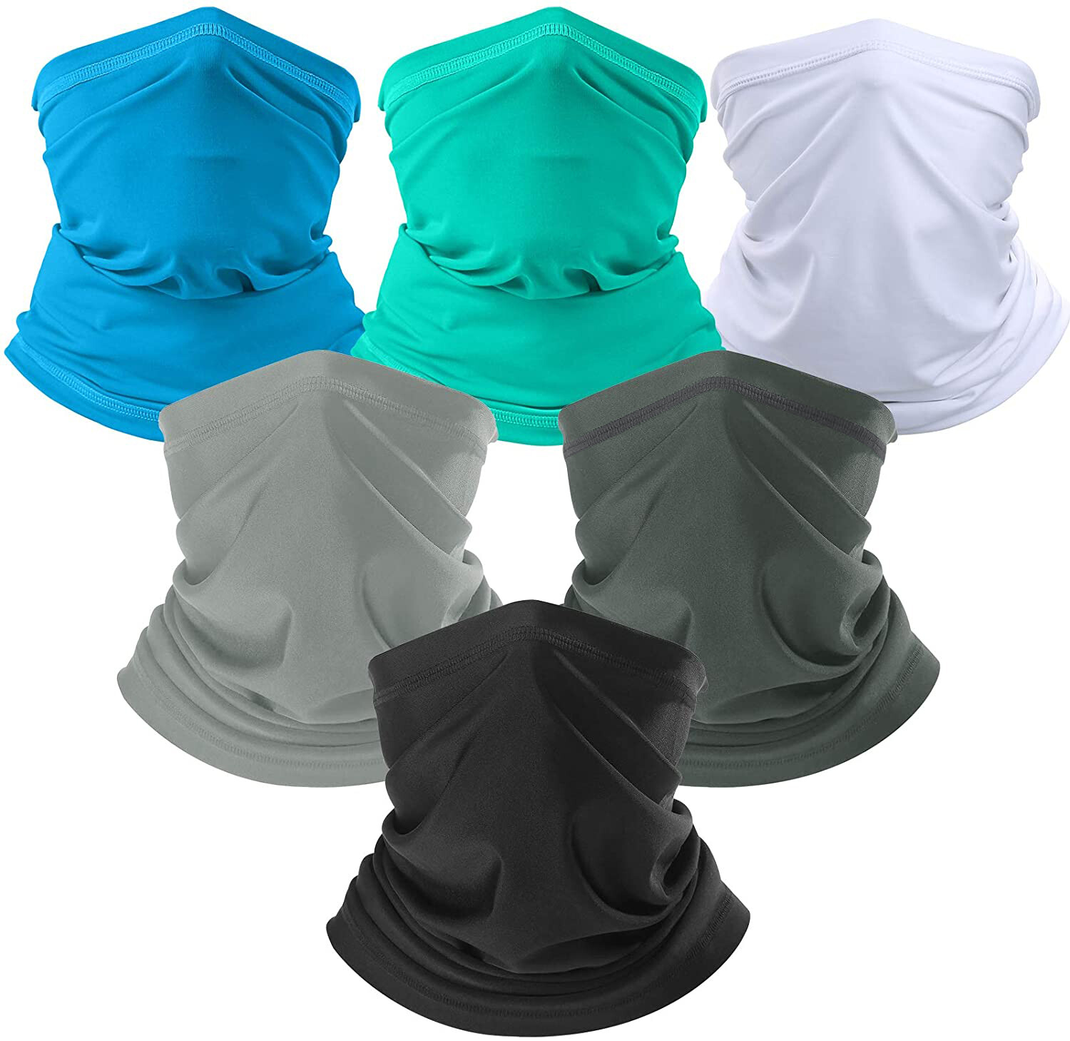 Summer UV Protection Cooling Neck Gaiter Balaclava Breathable Men Headwear Scarf