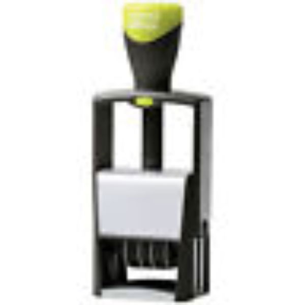 COSCO 2000 PLUS Classic Line Date Stamper Premium Dual Self-Inker Steel Frame