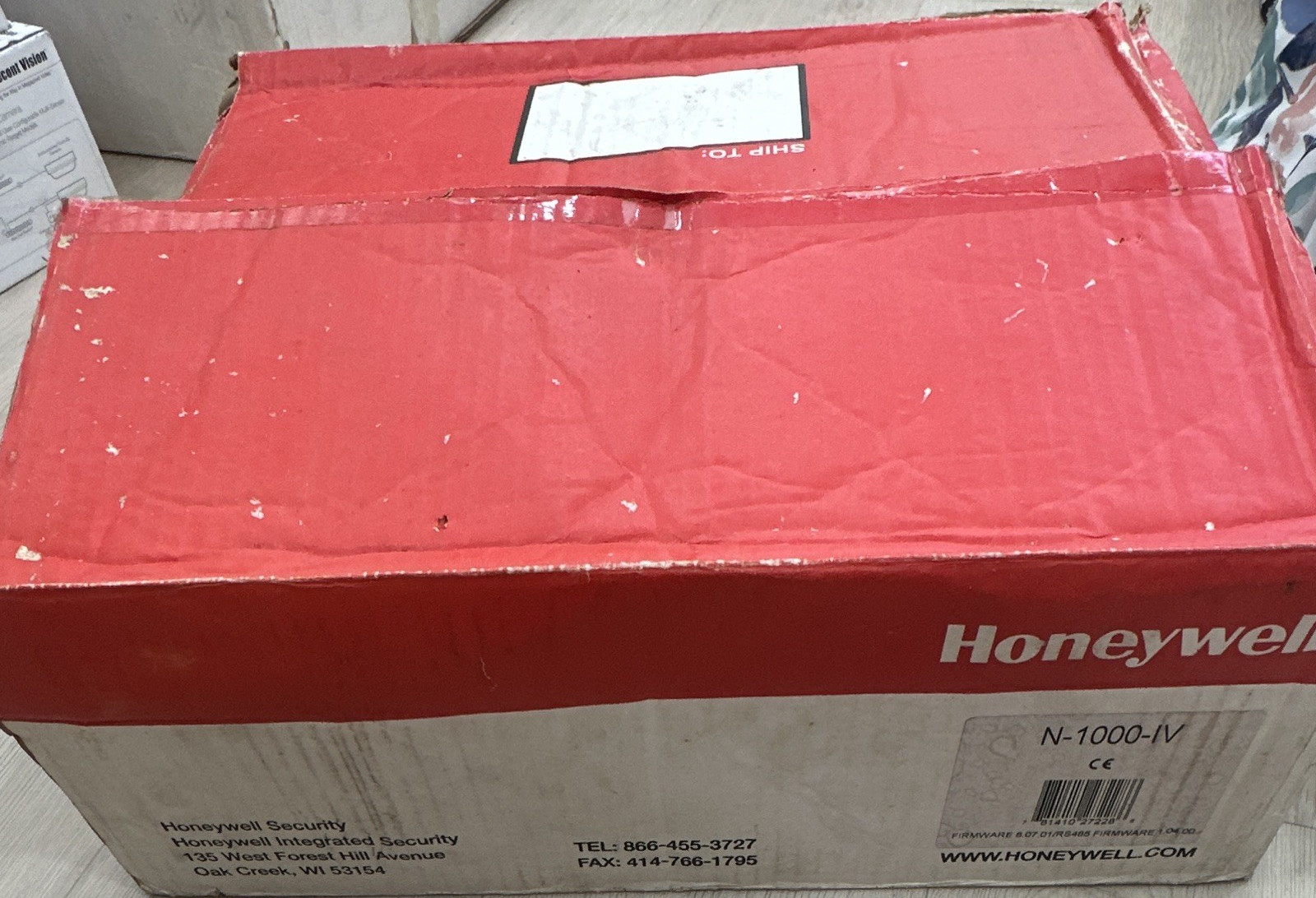 Honeywell N-1000-IV Access Control Panel Enclosure Control Panels & Keypads box