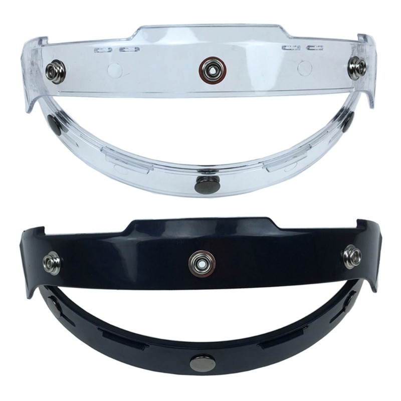 3-Snap Flip Up Base Attachment for Motorcycles Bubble Shield Visor Helmet Lens