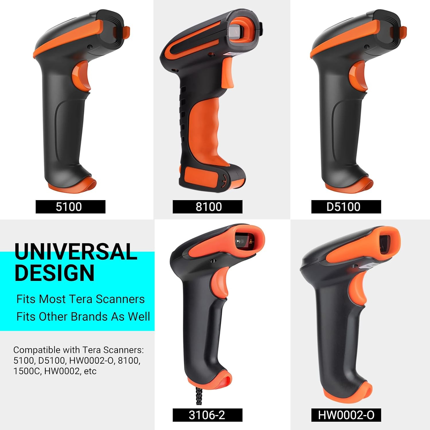 Universal Barcode Scanner Stand Adjustable Wall Mount Holder Non Slip Base Black