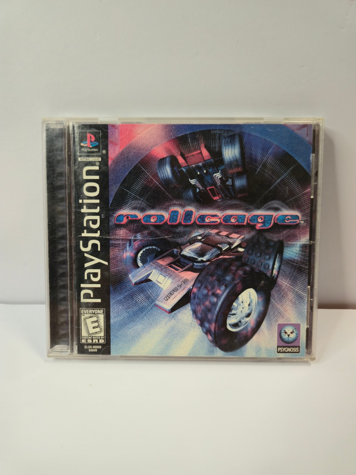 Rollcage (PlayStation PS1) Original Case & Manual Only
