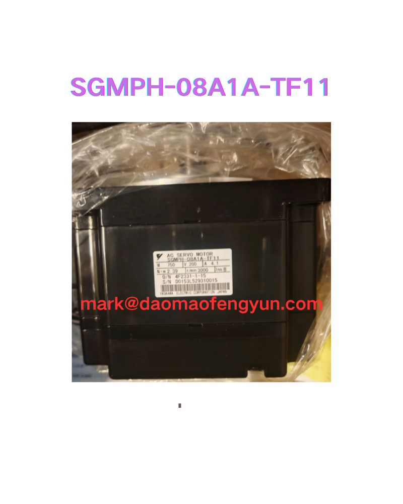 SGMPH-08A1A-TF11 New servo motor, fast delivery, DHL/FEDEX/UPS