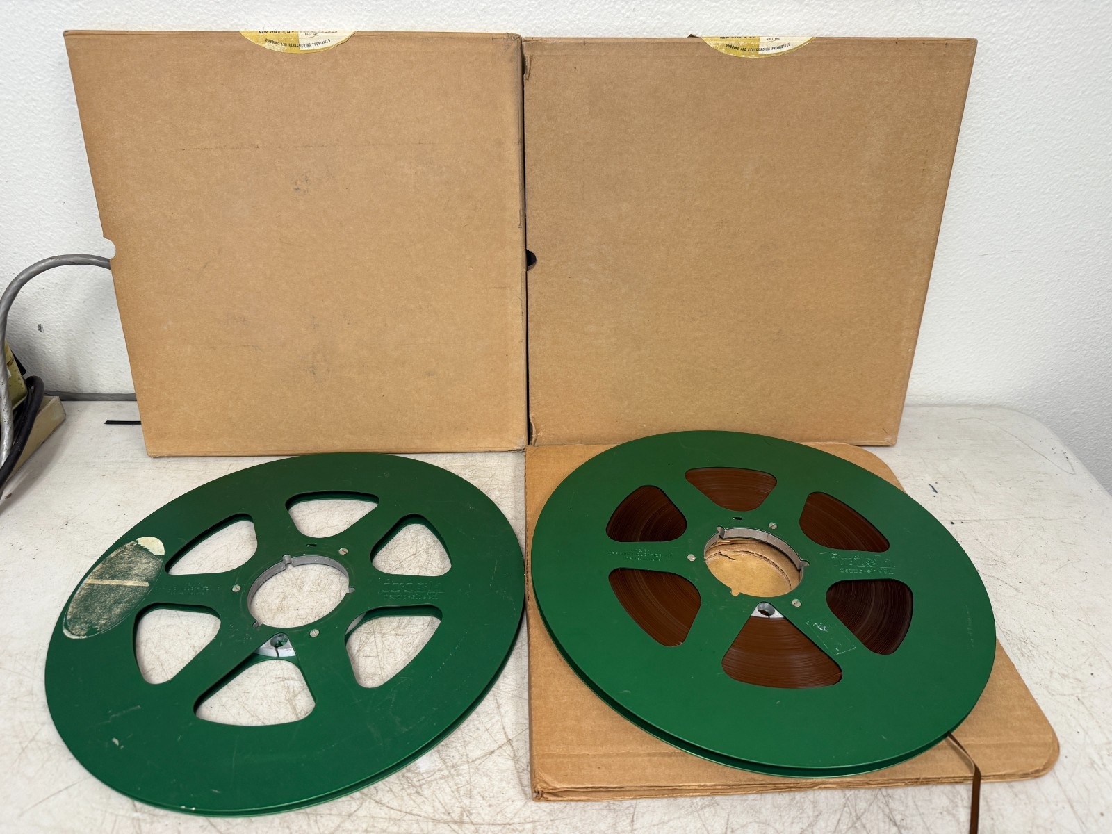 Lot of 2 Irish Ferro Sheen 13.5 – Magnetic Recording Tapes