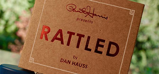 RATTLED ONLINE VIDEO & GIMMICKS RED BY P HARRIS & D HAUSS BOTTLE CAP MAGIC TRICK