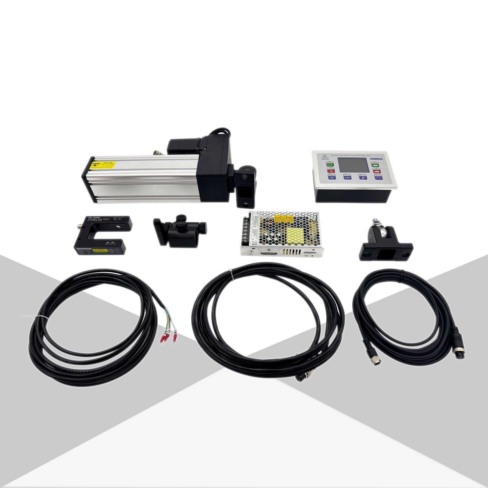 Servo Edge Position Control System (EPC-A12, 100-240V, 1T Thrust, 150mm Stroke)