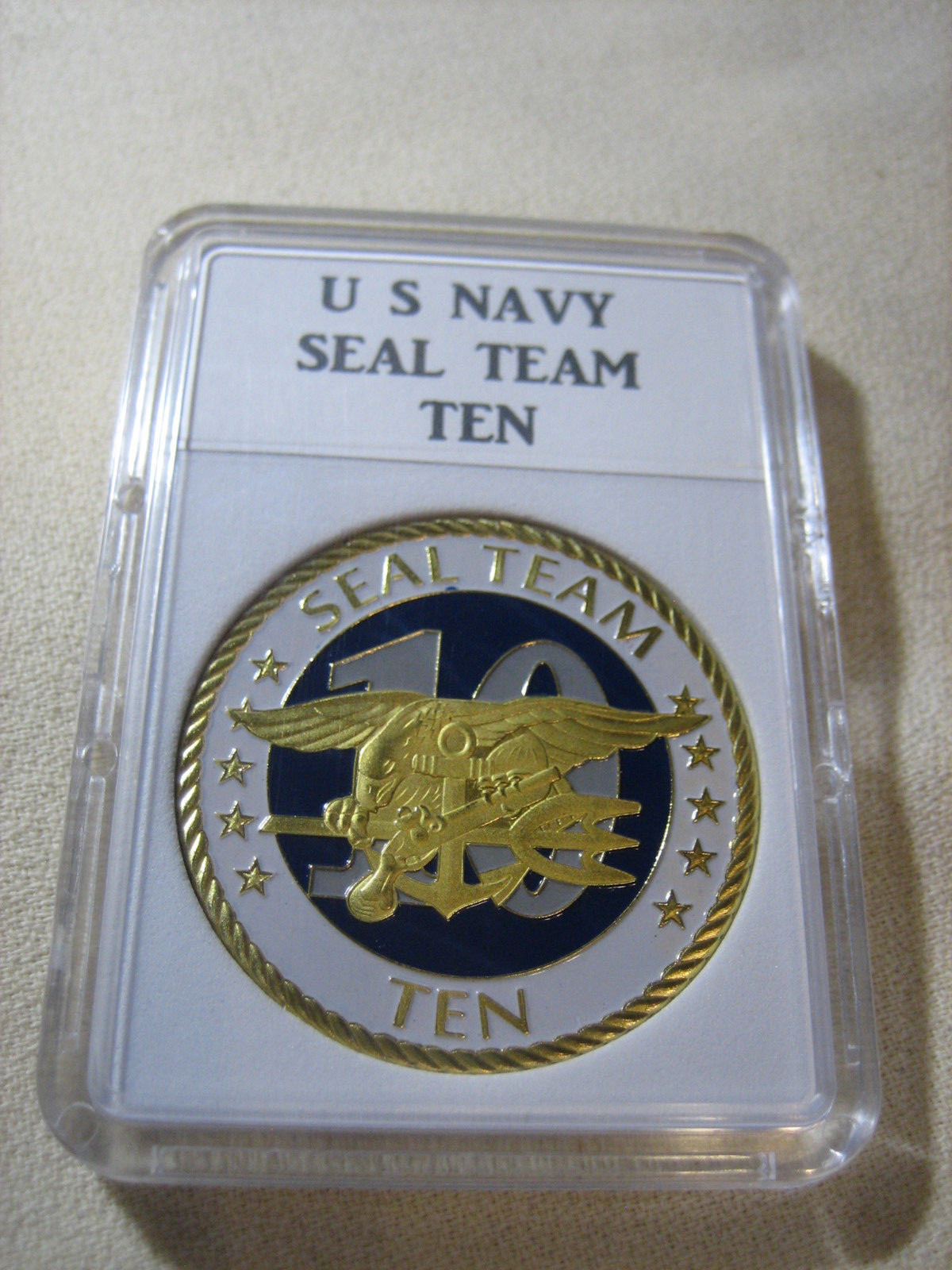 US NAVY SEAL TEAM TEN Challenge Coin