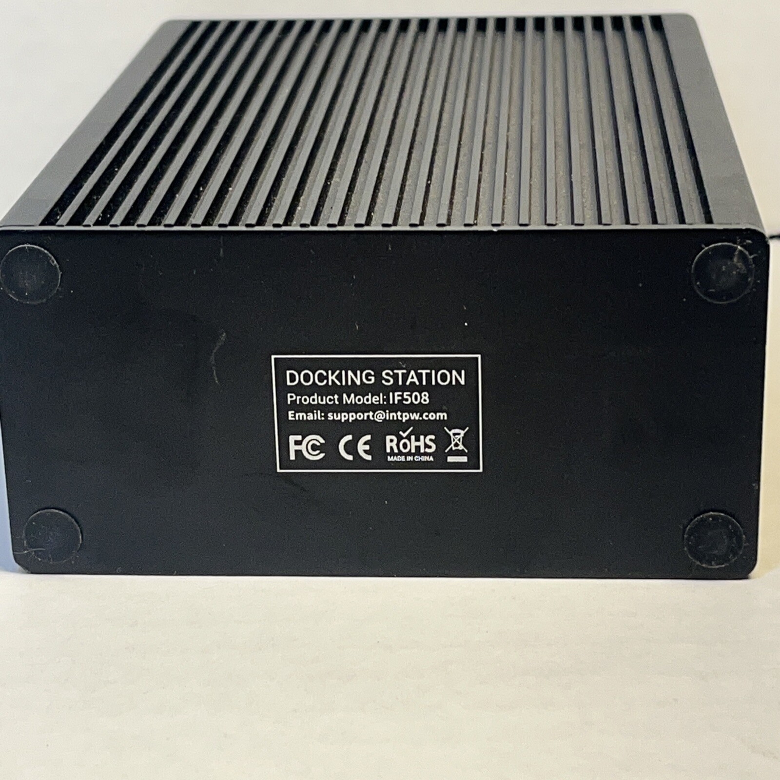 INTPW USB C Thunderbolt 3 Docking Station Model IF508 Pre-Owned