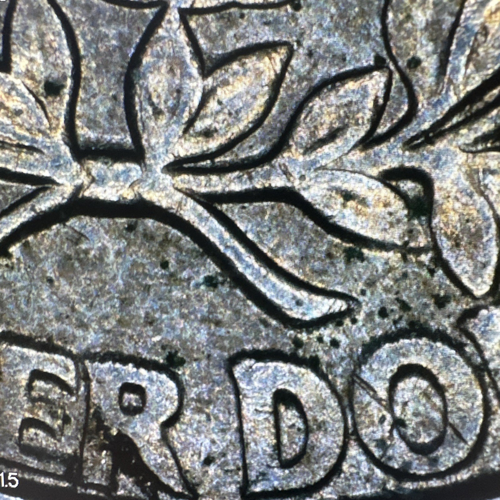 1994 P Error Quarter Double Die Repunched DDO (IN GOD WE TRUST)