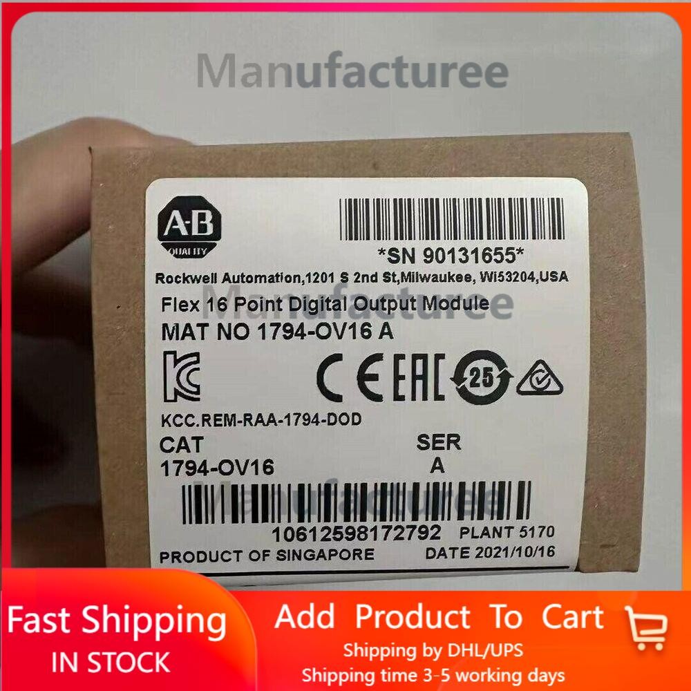 New Sealed 1794-OV16  Flex 16 Point Digital Output Module 1794OV16 US Free Tax