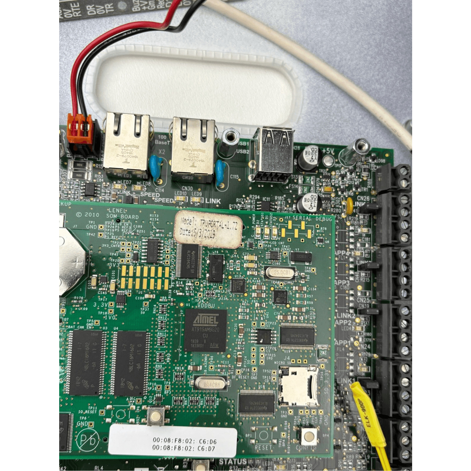 Lenel goEntry GOE-SYS-2D2R Access Control Panel w/ Key
