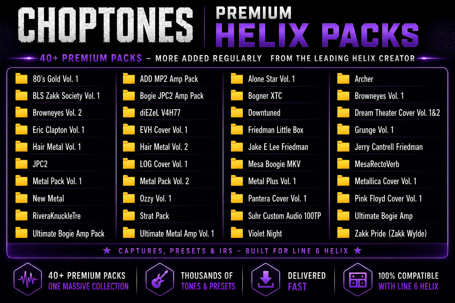 Line 6 Helix Huge Patch & IR Collection – The Ultimate Bundle