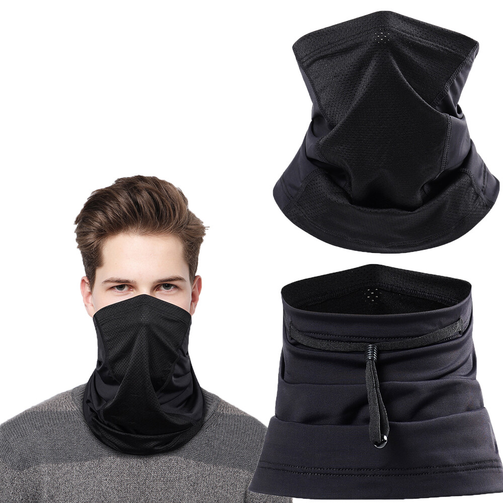 Adjustable Face Mask Bandana Headwrap Windproof Balaclava Neck Gaiter Scarf USA
