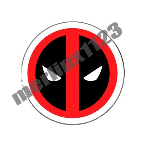Deadpool Logo Marvel Ball Marker + HAT CLIP