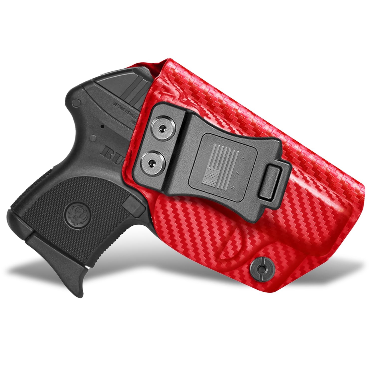 Ruger LCP 380 IWB Kydex Holster Fit: Ruger LCP 380 Pistol Inside Concealed