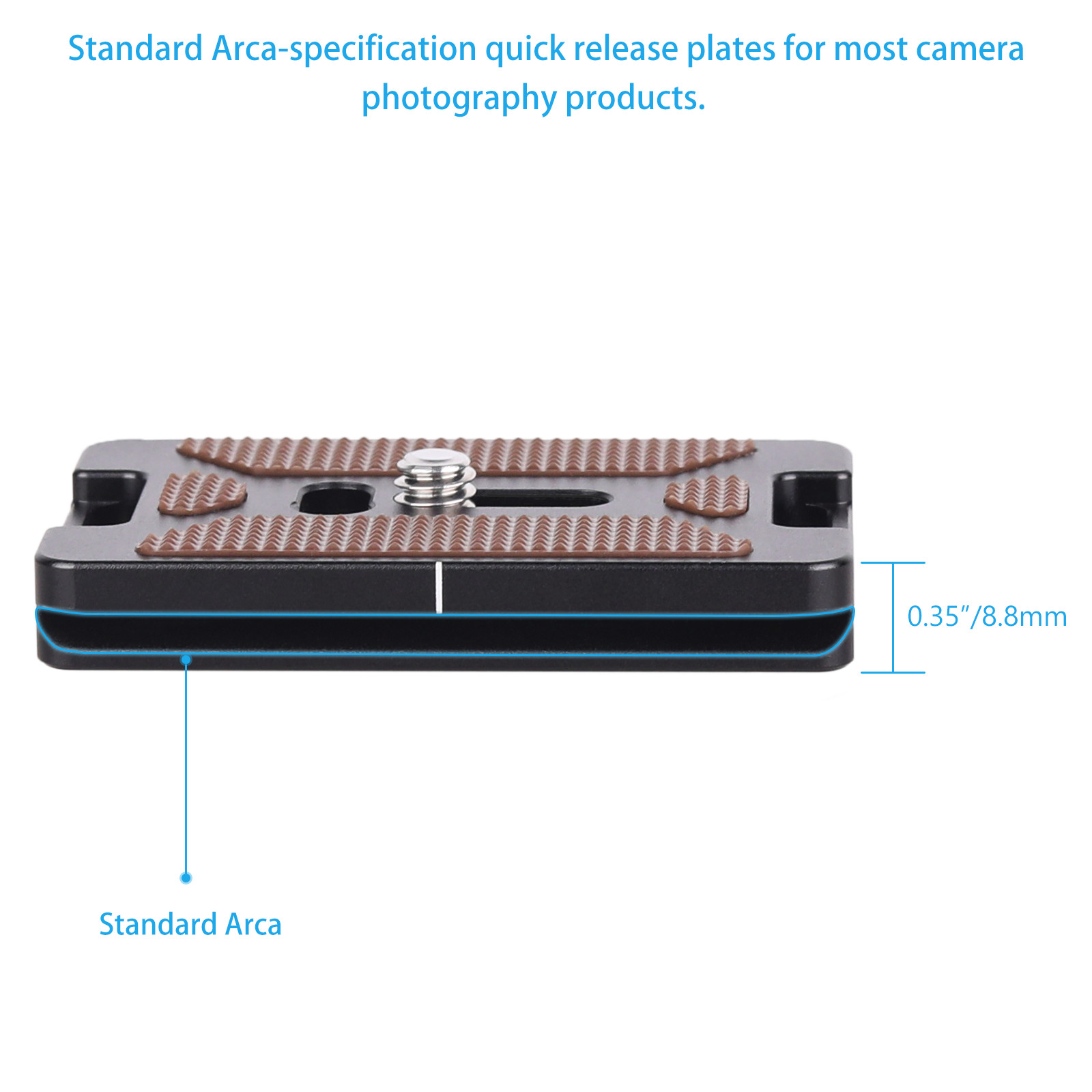 Universal Tripod Quick Release Plate, Quick Release Plate, Arca Swiss Plate