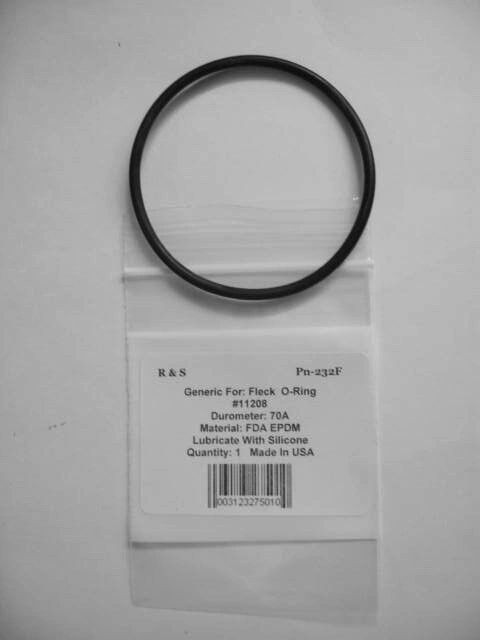 Fleck Top Of  Base o-ring 11208 / R&S 232F / FDA EPDM Material